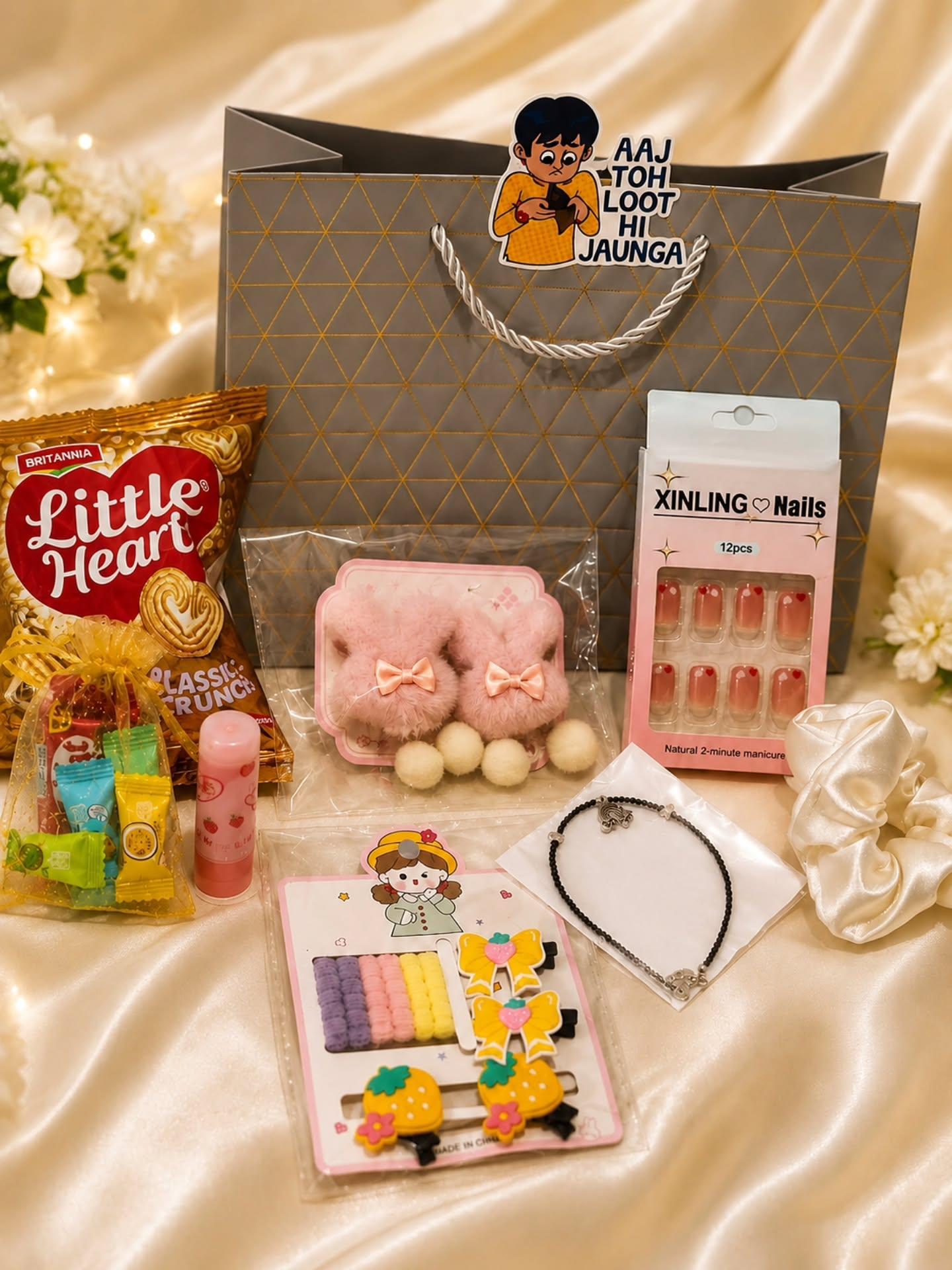 Kids & Fun hamper detail